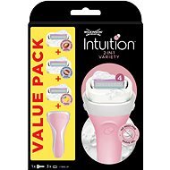 WILKINSON Intuition shaver + 3 different types of replacement heads - Women's Razor
