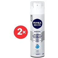 NIVEA MEN Sensitive Recovery Shaving gel  2 × 200 ml - Borotvagél