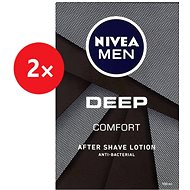 NIVEA Men Deep Comfort After Shave Lotion 2× 100ml - Aftershave