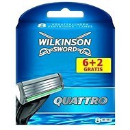 WILKINSON Quattro 8 Pcs - Men's Shaver Replacement Heads