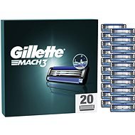 GILLETTE Mach3 20 pcs - Men's Shaver Replacement Heads