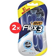 BIC Flex3 2 × 8 pcs - Disposable Shavers