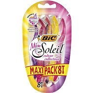 BIC Miss Soleil Color 8 ks - Jednorazové dámske holiace strojčeky