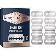 KING C. GILLETTE Double Edge 10 pcs - Razors