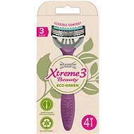 WILKINSON Xtreme3 Beauty ECO Green 4 pcs - Razors for Women