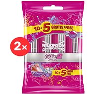 WILKINSON Extra2 Beauty 2 × 15 pcs - Disposable Shavers