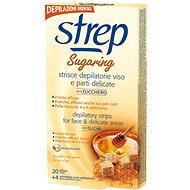 STREP Sugaring Wax Strips for Face and Bikini Area 20 pcs - Depilatory Strips
