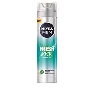 NIVEA Men Fresh Kick Shaving Gel, 200ml - Shaving Gel