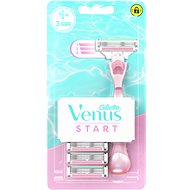 GILLETTE Venus Start + Replacement Heads, 3pcs - Razor