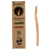 Pandoo Fém szemöldök borotva, fenyőzöld + 4 db penge - Borotva
