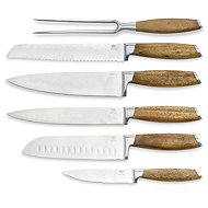 Holm Sada nožů 6 ks nerez/akáciové dřevo - Knife Set