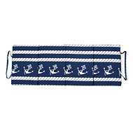 Holidaysport Trieste 49, white rope + anchors - Beach lounger