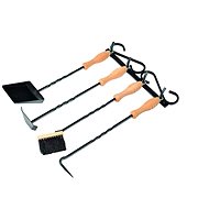 Hanging fireplace tools, 4-piece - Fireplace tools