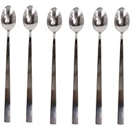 HOME ELEMENTS Alpha cocktail spoon 6 pcs set on paper card - Spoon set
