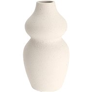 Home Styling Collection Decorative ceramic vase 14 cm white - Vase