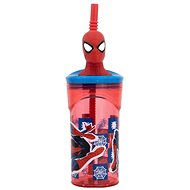 Alum Cup with 3D figure 360 ml - Spider-Man Midnight Flyer - Drinking Cup