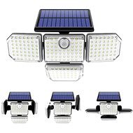Iso Trade Solárna lampa 181 LED s vonkajším panelom Izoxis - LED svietidlo