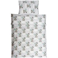 4sleep Cotton bed linen 100 × 135 + 40 × 60 - Boy grey - Bed Linen