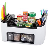 Verk Kitchen storage organiser white-black - Kitchen Organiser