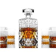 Sortland Whisky set United - decanter, 4 glasses, cooling stones - Whisky Set
