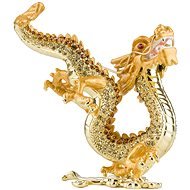 Feng Shui Harmony Diamantová soška draka - Dekorácia