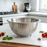 Koopman Stainless steel colander 28 cm - Colander