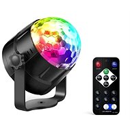CEN RGB LED disc ball with remote control and sound sensor - Light Projector