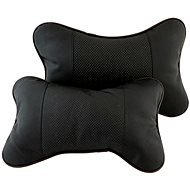 APT Přídavný polštář z eko kůže na opěrku do auta 24,5 × 16 × 7 cm - Travel Pillow