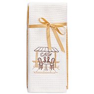 Luisa Moretti Cafe kitchen towels, 2 pcs, 40 × 60 cm - Kitchen Towel