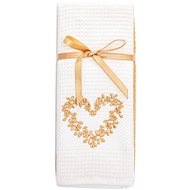 Luisa Moretti Heart kitchen towels, 2 pcs, 40 × 60 cm - Kitchen Towel