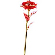 ZEN Křišťálová věčná růže v atypickém dárkovém balení - červená krabička - Artificial Flower
