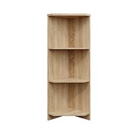Cheapest furniture Nejby Gianni low corner shelf, oak sonoma - Shelving Unit
