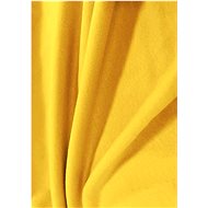 4sleep Jersey silver line sheet 90 × 200 cm yellow-orange - Bedsheet
