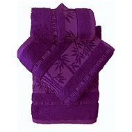 FORBYT Bamboo towel - 50 × 95 cm purple - Towel