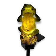 ALUM Dekoratívna LED solárna lampa Žaba - Záhradné osvetlenie