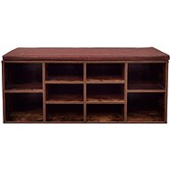 Aga Dřevěný botník s podsedákem MR2018 - Shoe Rack
