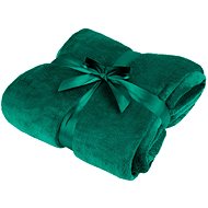 Teesa Microfleece blanket TSA8902 2, green - Blanket