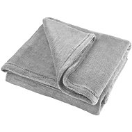 Teesa TSA8901-1 Microplush blanket, grey - Blanket