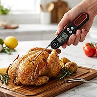 Verk 07176 LCD 300 °C black - Kitchen Thermometer