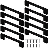 Ruhhy 22280 Furniture handles 103 mm, 10 pcs black - Grip Handle
