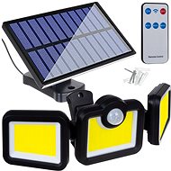 Verk 12324 Solar 171 COB LED lighting with PIR motion sensor - Garden Lighting