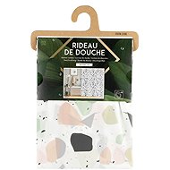Dochtmann PVC shower curtain 180 × 180 cm, tile motif - Shower Curtain