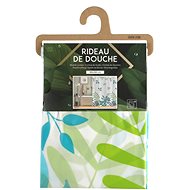 Dochtmann PVC shower curtain 180 × 180 cm, Indian summer motif - Shower Curtain