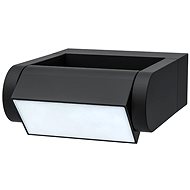 Solight Crotone 7 W 450 lm 3000 K IP54, black - Wall Lamp