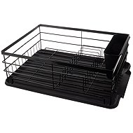 Ruhhy 21992 Dish drainer, black - Draining Board