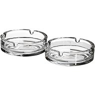 DOCHTMANN Ashtray 10,2 cm glass round, 2 pcs - Ashtray