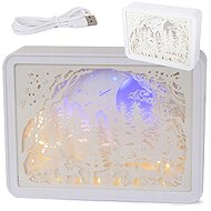 Verk Whiteboard with LED backlight - 15 × 20 × 5 cm - Night Light