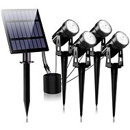 MxM Solar garden lights with solar panel - 4pcs - Garden Lighting
