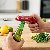 ALUM Bottle opener with cap gun - Bottle Opener
