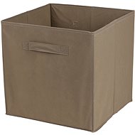 Dochtmann Storage box for callax, textile, brown, 31 × 31 cm - Storage Box
